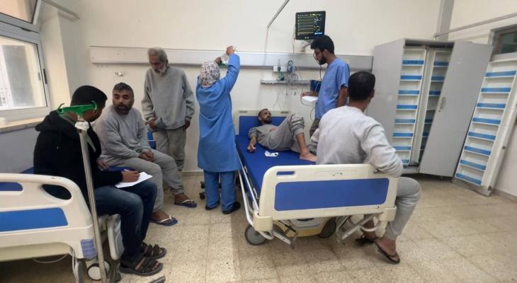 وصول أسرى للمشفى الأوروبي - صورة أرشيفية.jpeg